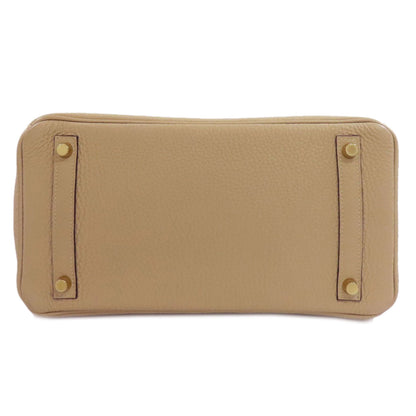 HERMES エルメス バーキン30 トレンチ ゴールド金具 ハンドバッグ トリヨン レディース 中古