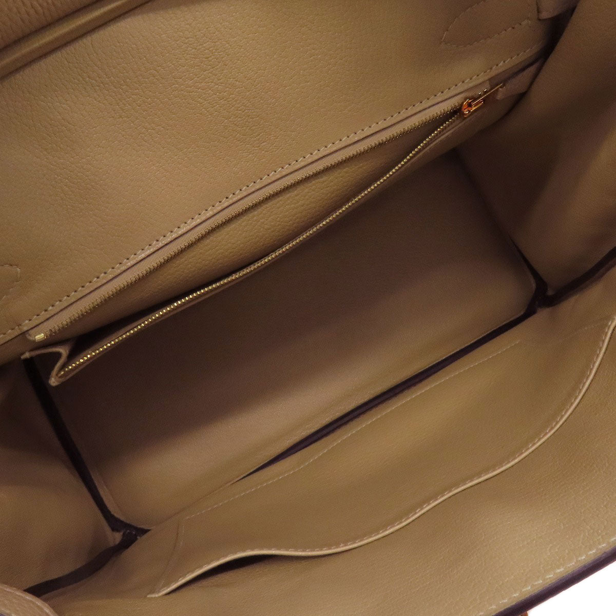 HERMES エルメス バーキン30 トレンチ ゴールド金具 ハンドバッグ トリヨン レディース 中古