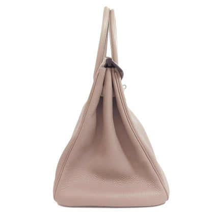 HERMES エルメス バーキン35 トゥルティエールグレー シルバー金具 ハンドバッグ トリヨン レディース 中古