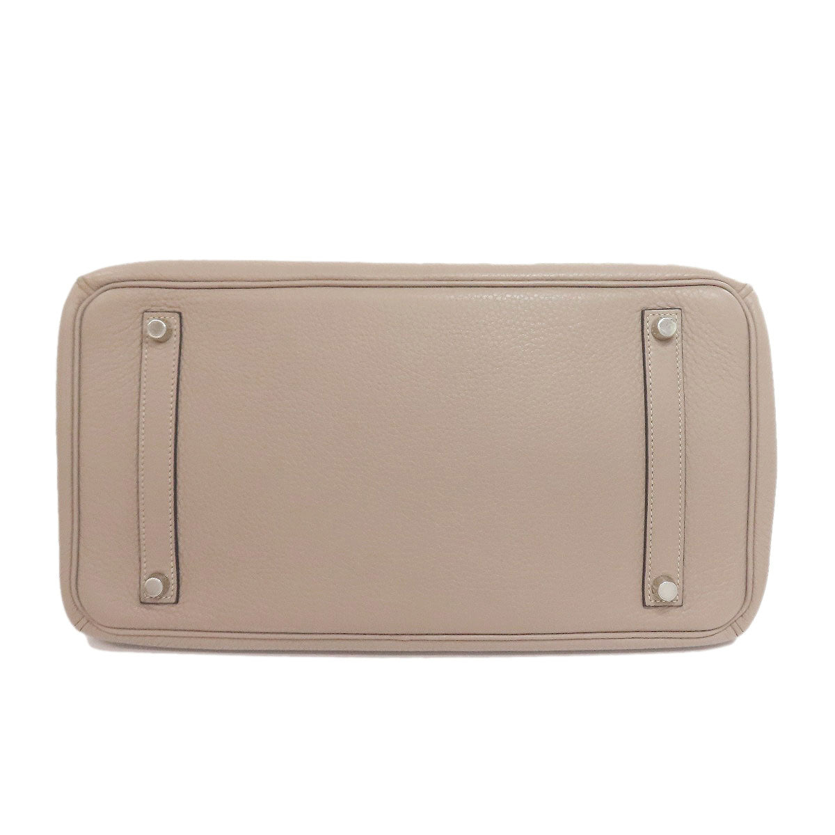 HERMES エルメス バーキン35 トゥルティエールグレー シルバー金具 ハンドバッグ トリヨン レディース 中古
