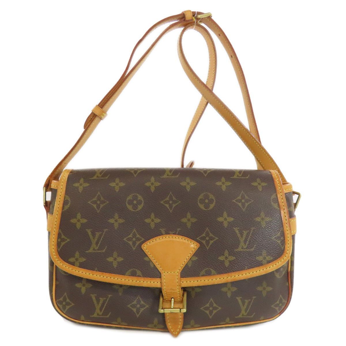 LOUIS VUITTON ルイヴィトン M42250 ソローニュ ショルダーバッグ モノグラムキャンバス レディース 中古