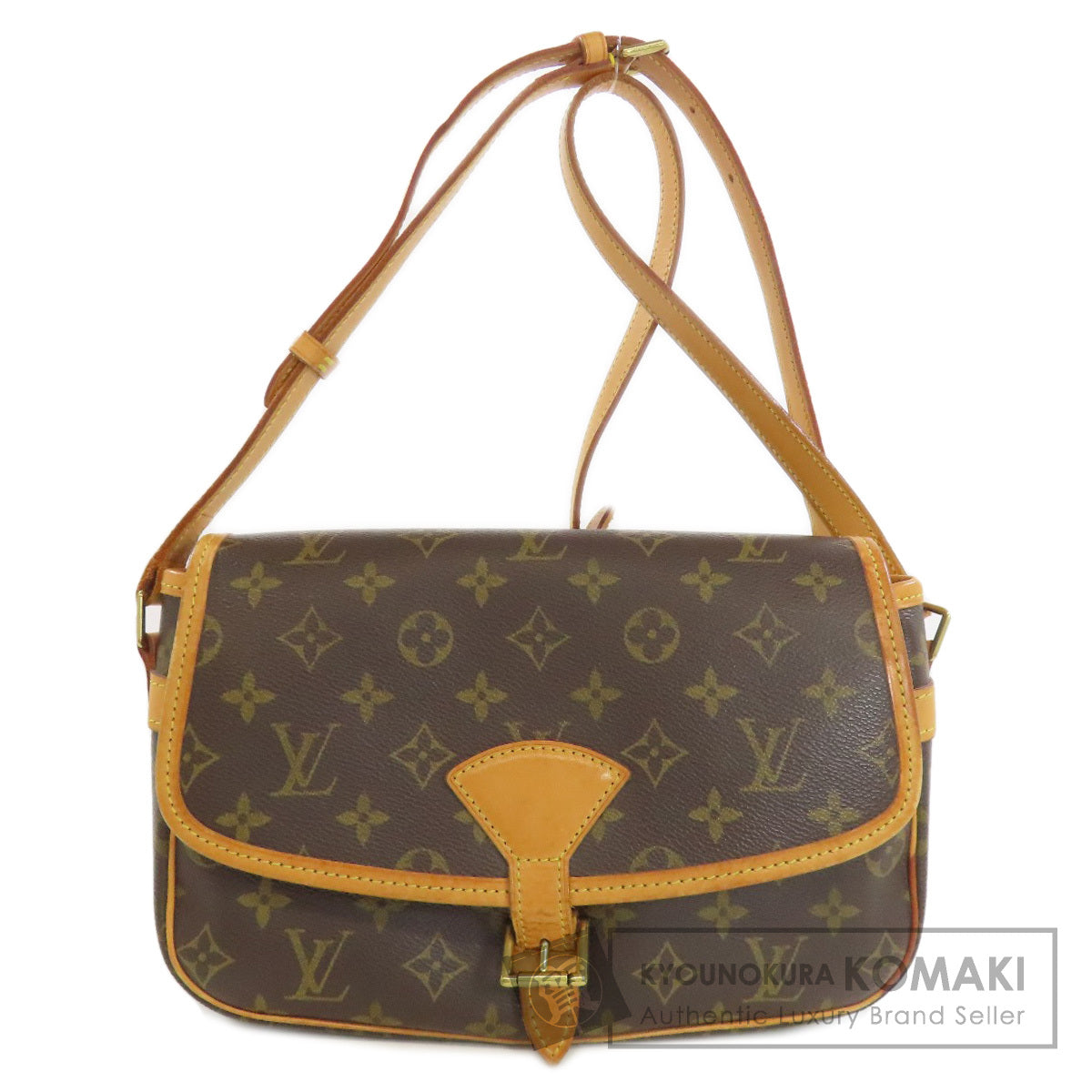 LOUIS VUITTON ルイヴィトン M42250 ソローニュ ショルダーバッグ モノグラムキャンバス レディース 中古