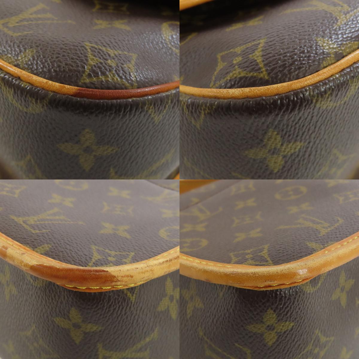 LOUIS VUITTON ルイヴィトン M42250 ソローニュ ショルダーバッグ モノグラムキャンバス レディース 中古