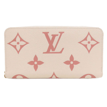 LOUIS VUITTON ルイヴィトン M81914 ジッピー・ウォレット 長財布（小銭入れあり） アンプラント レディース 中古