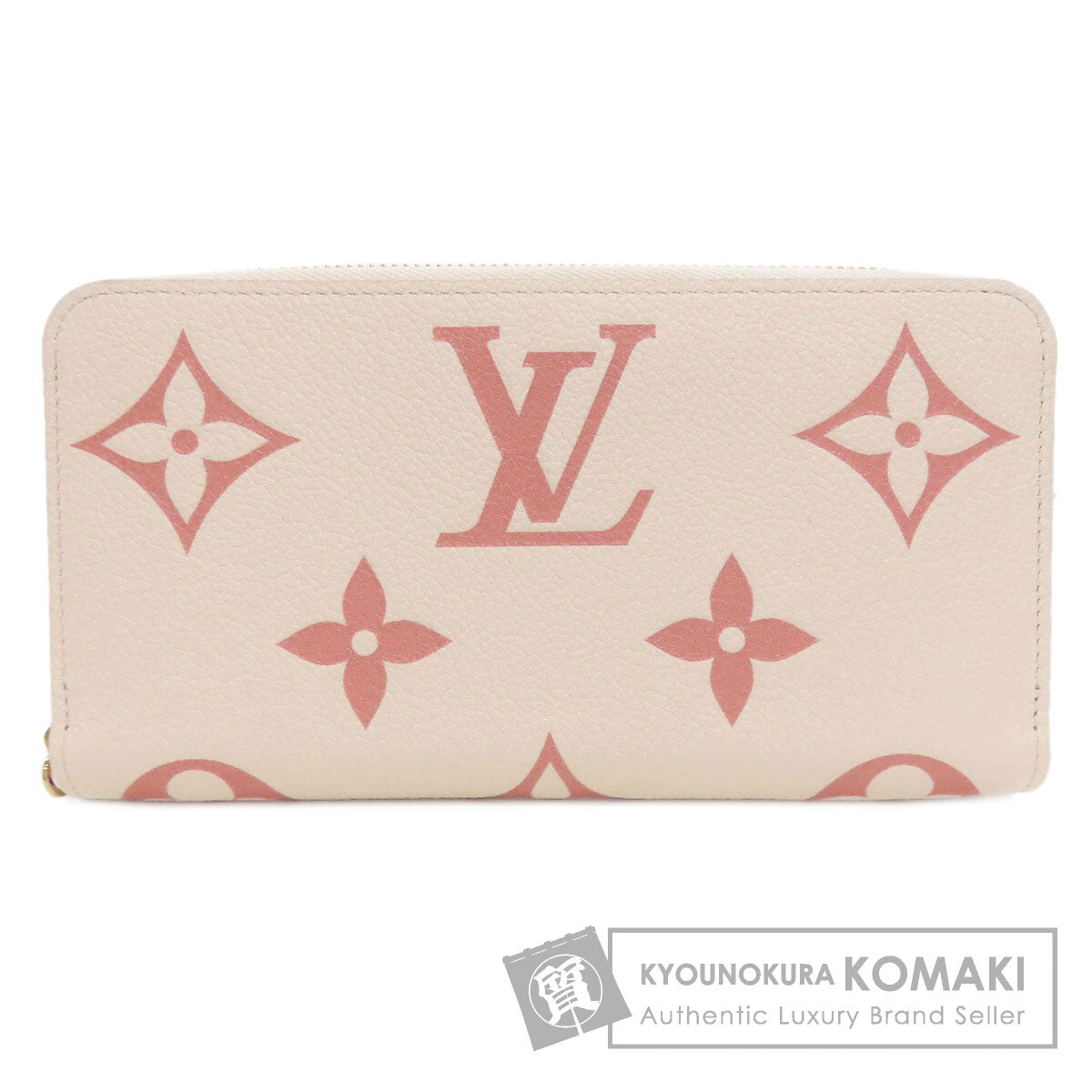 LOUIS VUITTON ルイヴィトン M81914 ジッピー・ウォレット 長財布（小銭入れあり） アンプラント レディース 中古