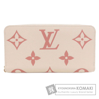 LOUIS VUITTON ルイヴィトン M81914 ジッピー・ウォレット 長財布（小銭入れあり） アンプラント レディース 中古