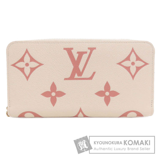LOUIS VUITTON ルイヴィトン M81914 ジッピー・ウォレット 長財布（小銭入れあり） アンプラント レディース 中古