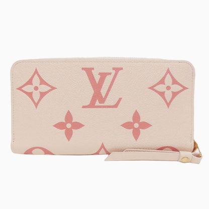 LOUIS VUITTON ルイヴィトン M81914 ジッピー・ウォレット 長財布（小銭入れあり） アンプラント レディース 中古
