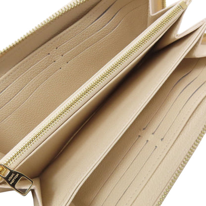 LOUIS VUITTON ルイヴィトン M81914 ジッピー・ウォレット 長財布（小銭入れあり） アンプラント レディース 中古