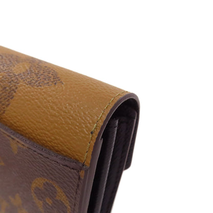 LOUIS VUITTON ルイヴィトン M80726 ポルトフォイユ・サラ 長財布（小銭入れあり） モノグラムリバース レディース 中古