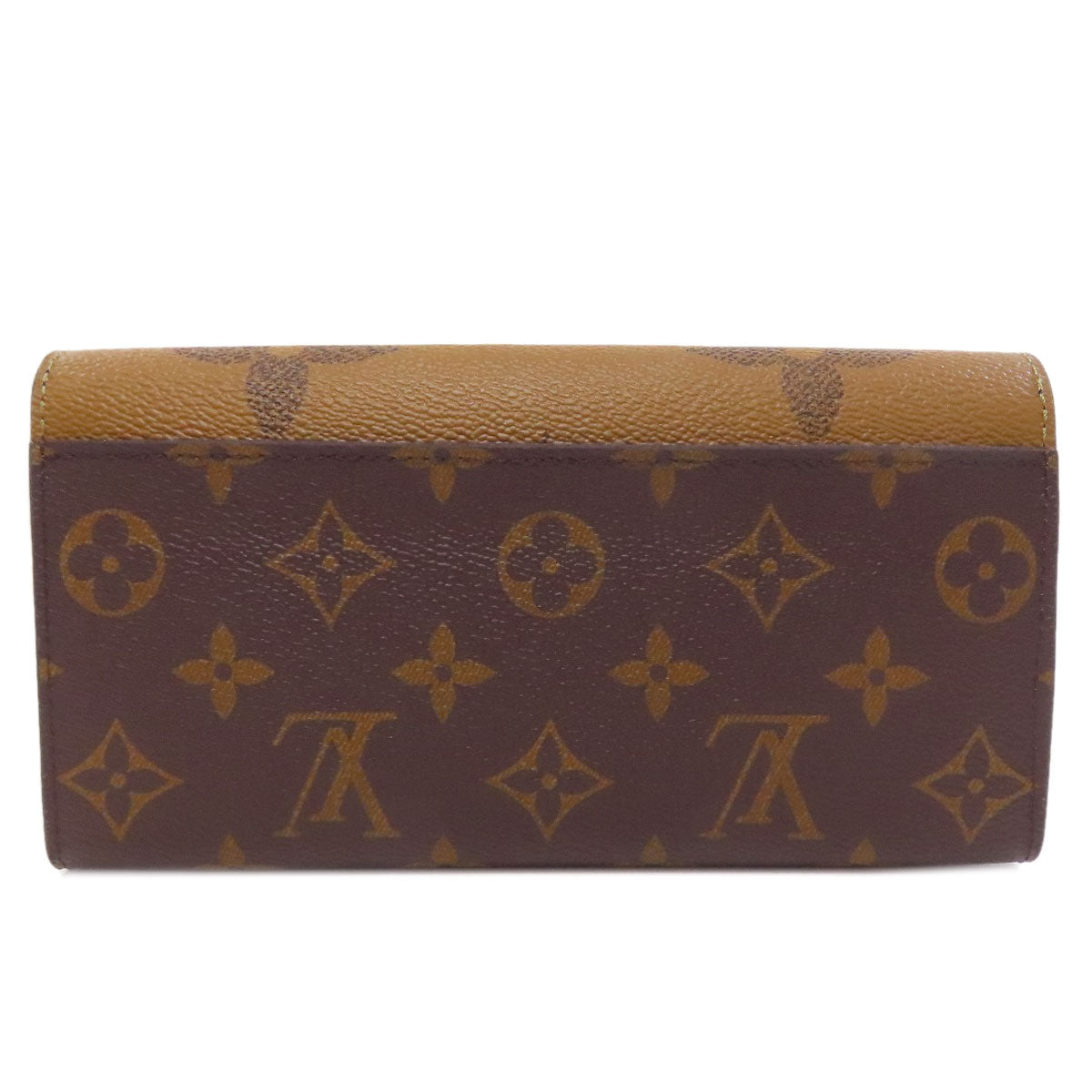 LOUIS VUITTON ルイヴィトン M80726 ポルトフォイユ・サラ 長財布（小銭入れあり） モノグラムリバース レディース 中古