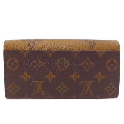 LOUIS VUITTON ルイヴィトン M80726 ポルトフォイユ・サラ 長財布（小銭入れあり） モノグラムリバース レディース 中古