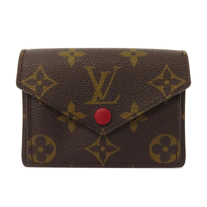 LOUIS VUITTON ルイヴィトン M93802 ポルトフォイユ・マリー カードケース モノグラムキャンバス レディース 中古