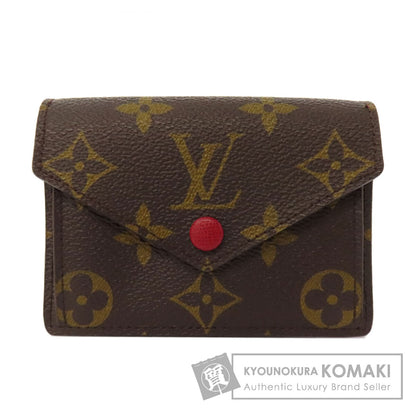 LOUIS VUITTON ルイヴィトン M93802 ポルトフォイユ・マリー カードケース モノグラムキャンバス レディース 中古