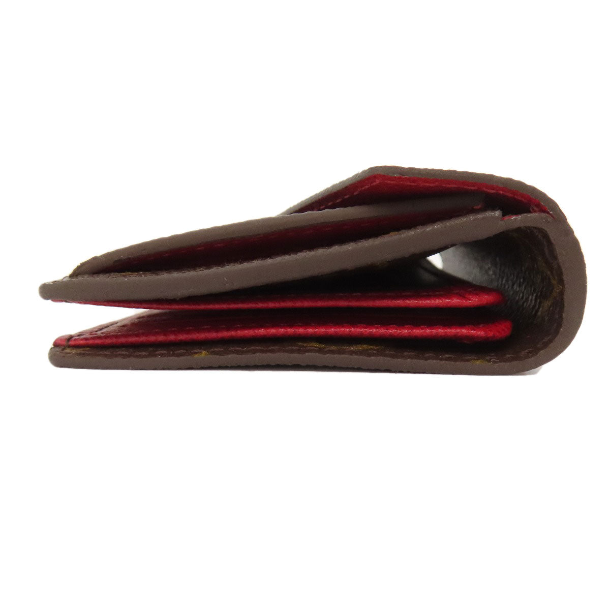 LOUIS VUITTON ルイヴィトン M93802 ポルトフォイユ・マリー カードケース モノグラムキャンバス レディース 中古