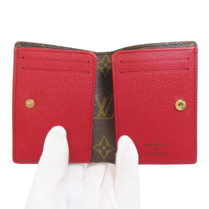 LOUIS VUITTON ルイヴィトン M93802 ポルトフォイユ・マリー カードケース モノグラムキャンバス レディース 中古