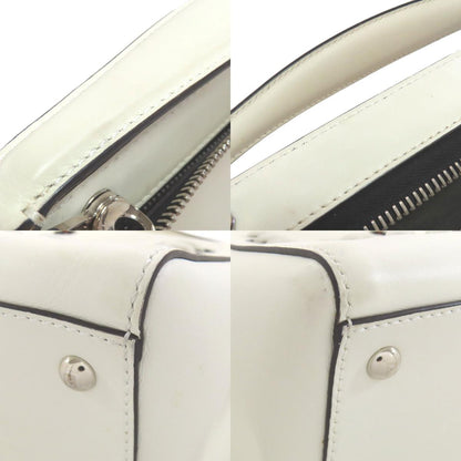 FENDI フェンディ ドットコム 2WAY ハンドバッグ カーフ レディース 中古