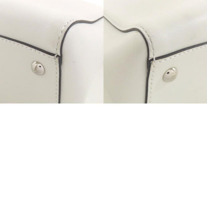 FENDI フェンディ ドットコム 2WAY ハンドバッグ カーフ レディース 中古