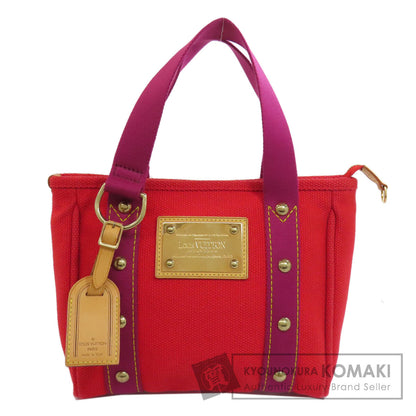 LOUIS VUITTON ルイヴィトン M40037 アンティグアライン カバPM ハンドバッグ キャンバス レディース 中古