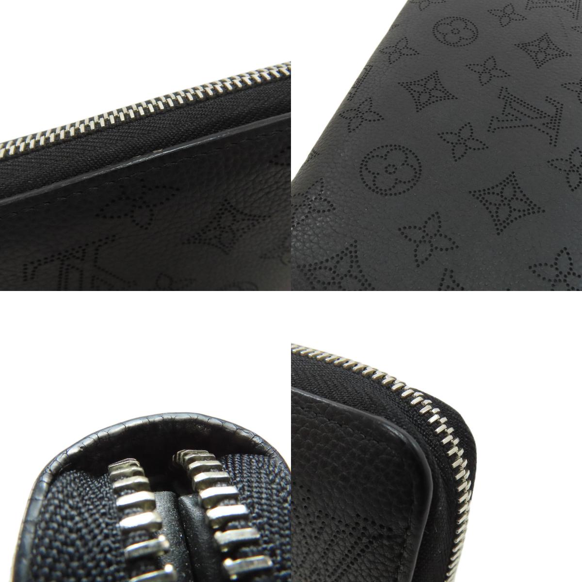 LOUIS VUITTON ルイヴィトン M61867 ジッピー・ウォレット 長財布（小銭入れあり） マヒナレザー レディース 中古