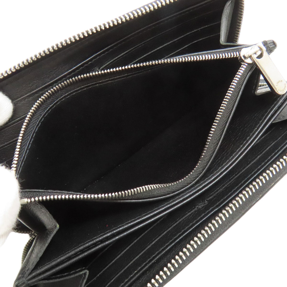LOUIS VUITTON ルイヴィトン M61867 ジッピー・ウォレット 長財布（小銭入れあり） マヒナレザー レディース 中古