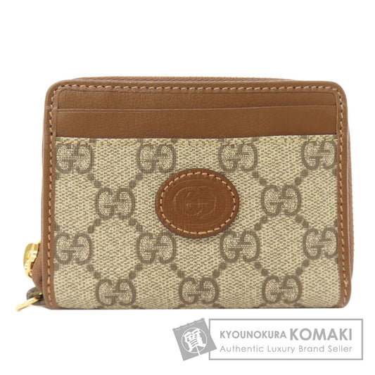 GUCCI グッチ 700691 GGスプリーム カードケース PVC レディース 中古