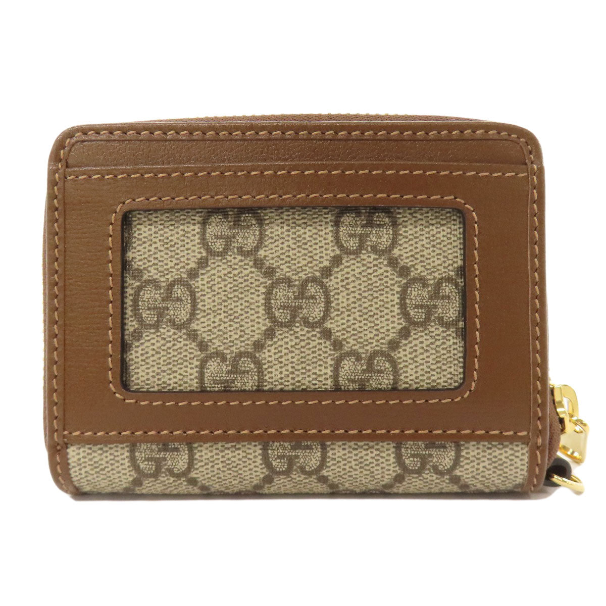 GUCCI グッチ 700691 GGスプリーム カードケース PVC レディース 中古