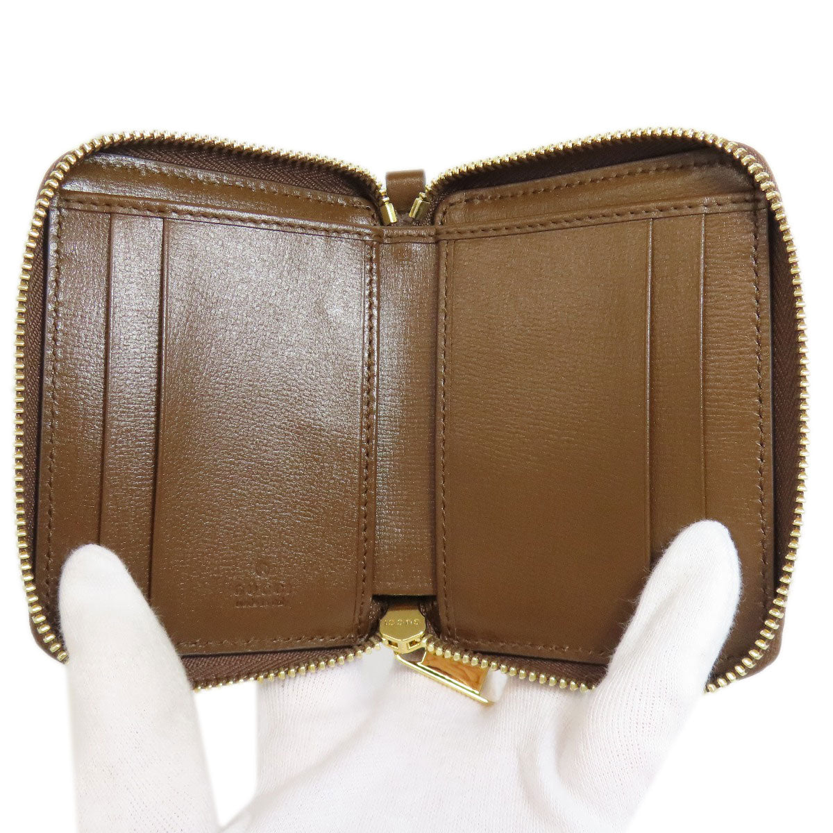 GUCCI グッチ 700691 GGスプリーム カードケース PVC レディース 中古