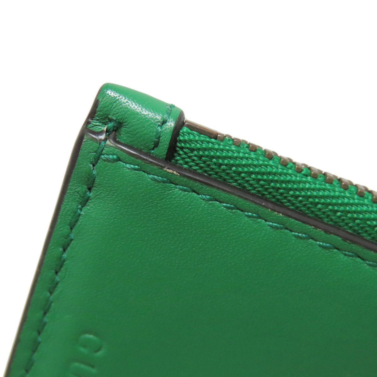 GUCCI グッチ 451184 コイン・カードケース エンボスロゴ コインケース カーフ レディース 中古