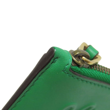 GUCCI グッチ 451184 コイン・カードケース エンボスロゴ コインケース カーフ レディース 中古