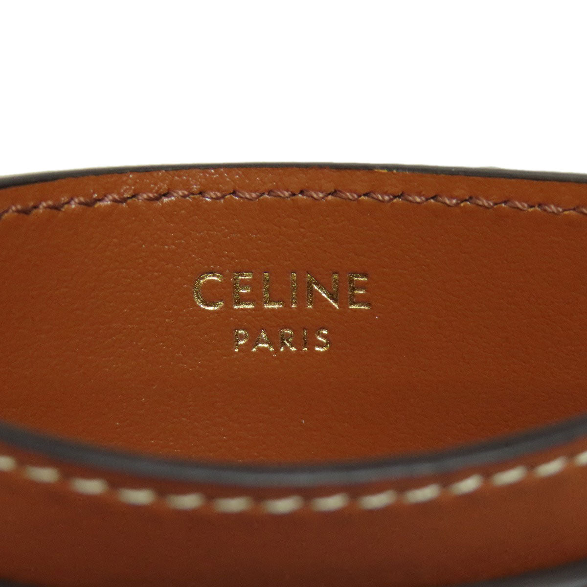 CELINE セリーヌ トリオンフ カードケース レザー レディース 中古