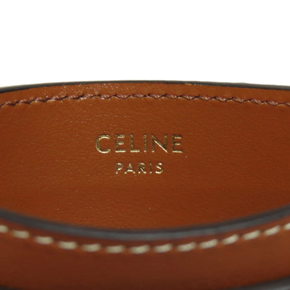 CELINE セリーヌ トリオンフ カードケース レザー レディース 中古