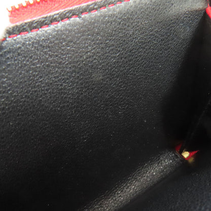 YVES SAINT LAURENT イヴ・サンローラン Vステッチ 二つ折り財布（小銭入れあり） カーフ レディース 中古
