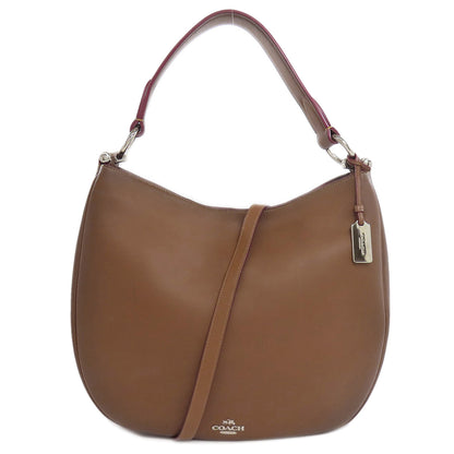 COACH コーチ 37905 ワンショルダー 2WAY ショルダーバッグ レザー レディース 中古