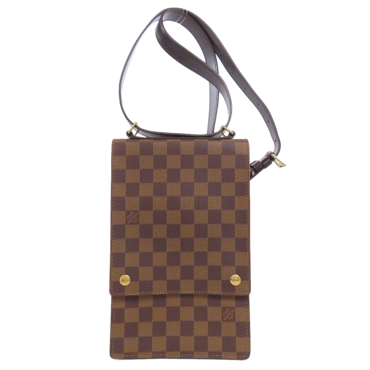 LOUIS VUITTON ルイヴィトン N45271 ポートベローPM ショルダーバッグ ダミエキャンバス レディース 中古