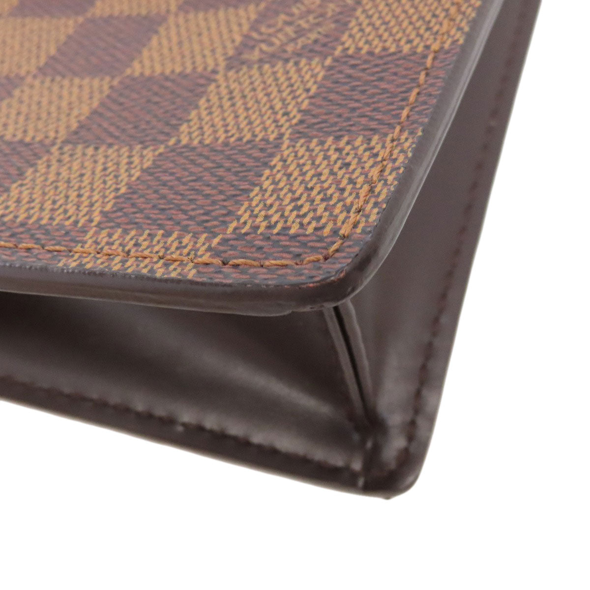 LOUIS VUITTON ルイヴィトン N45271 ポートベローPM ショルダーバッグ ダミエキャンバス レディース 中古