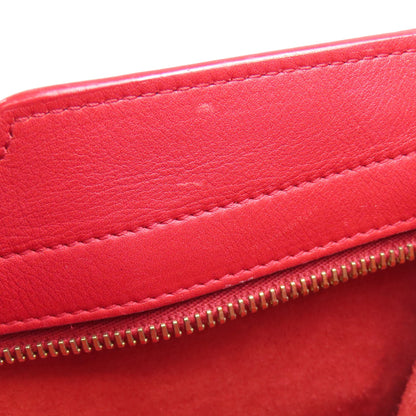 SAINT LAURENT サンローラン プチカバス 2WAY ハンドバッグ レザー レディース 中古