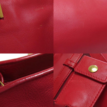 SAINT LAURENT サンローラン プチカバス 2WAY ハンドバッグ レザー レディース 中古