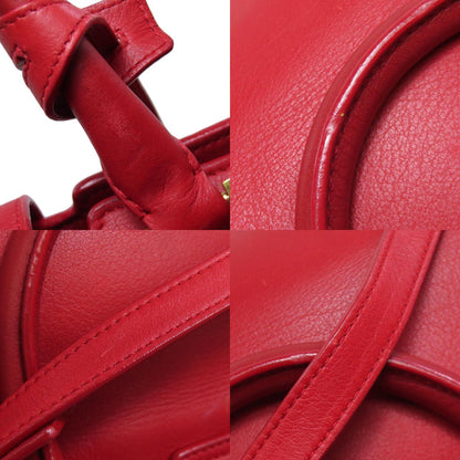 SAINT LAURENT サンローラン プチカバス 2WAY ハンドバッグ レザー レディース 中古