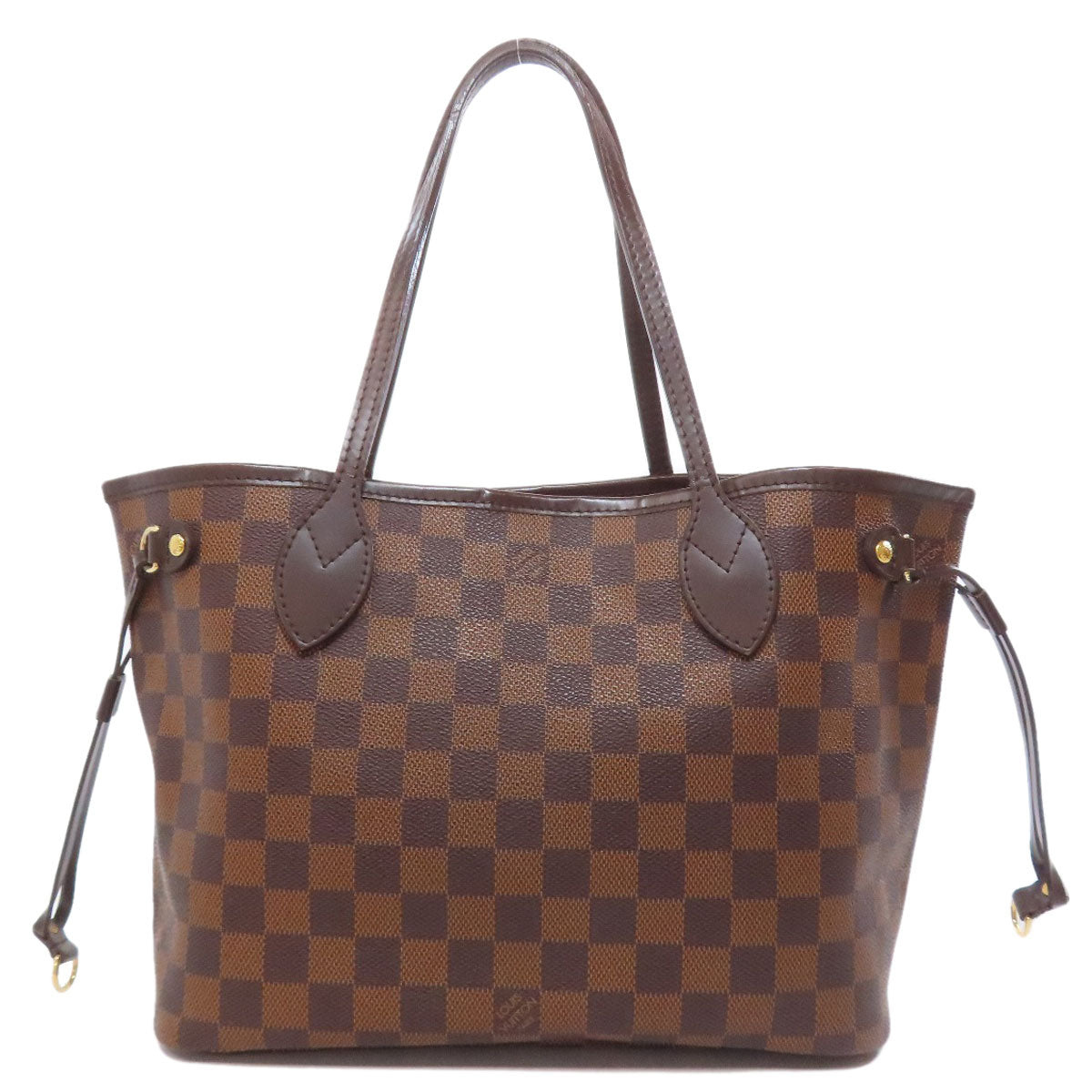 LOUIS VUITTON ルイヴィトン N51109 ネヴァーフルPM トートバッグ ダミエキャンバス レディース 中古