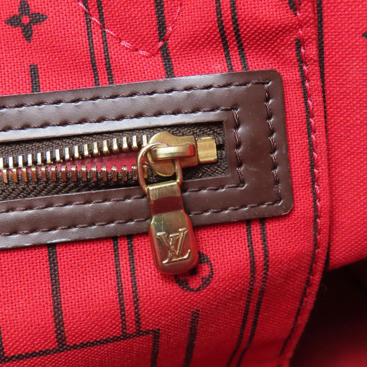LOUIS VUITTON ルイヴィトン N51109 ネヴァーフルPM トートバッグ ダミエキャンバス レディース 中古