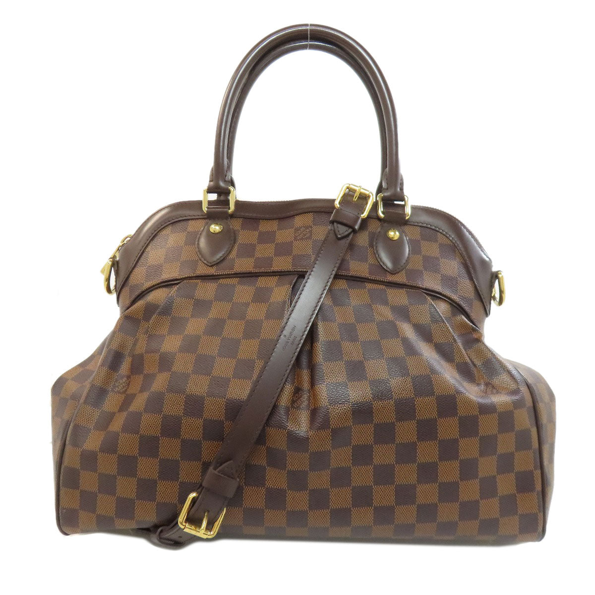 LOUIS VUITTON ルイヴィトン N51997 トレヴィGM トートバッグ ダミエキャンバス レディース 中古