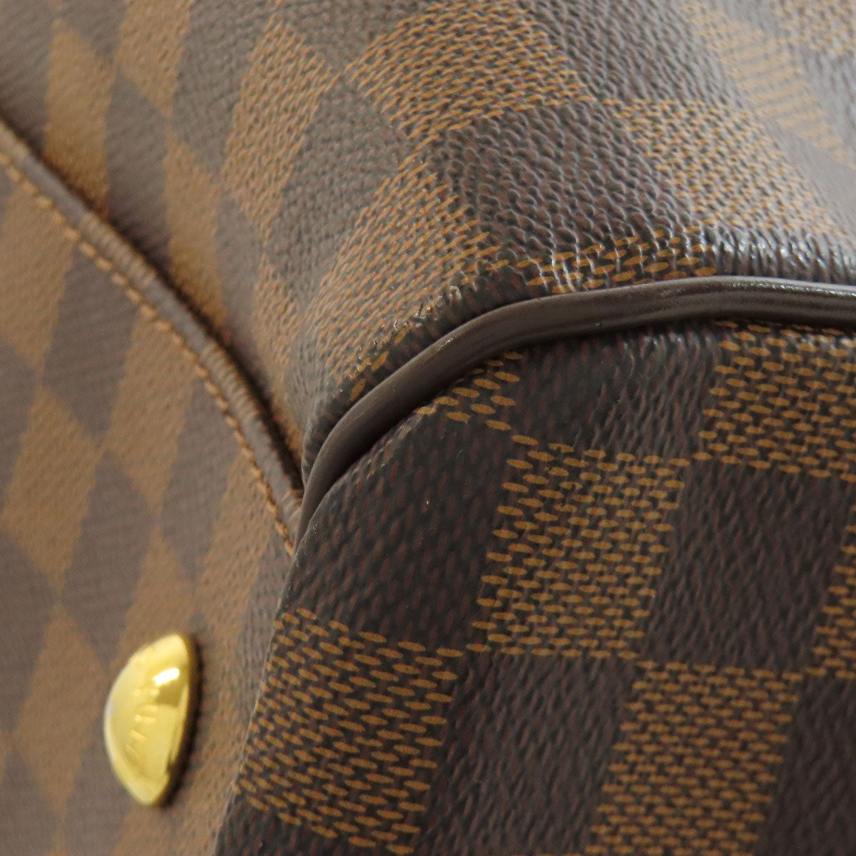 LOUIS VUITTON ルイヴィトン N51997 トレヴィGM トートバッグ ダミエキャンバス レディース 中古