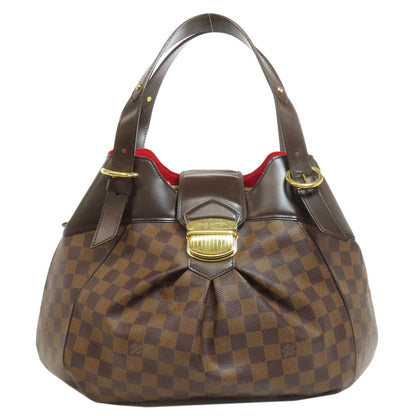LOUIS VUITTON ルイヴィトン N41542 システィナGM トートバッグ ダミエキャンバス レディース 中古