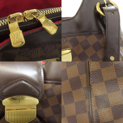 LOUIS VUITTON ルイヴィトン N41542 システィナGM トートバッグ ダミエキャンバス レディース 中古