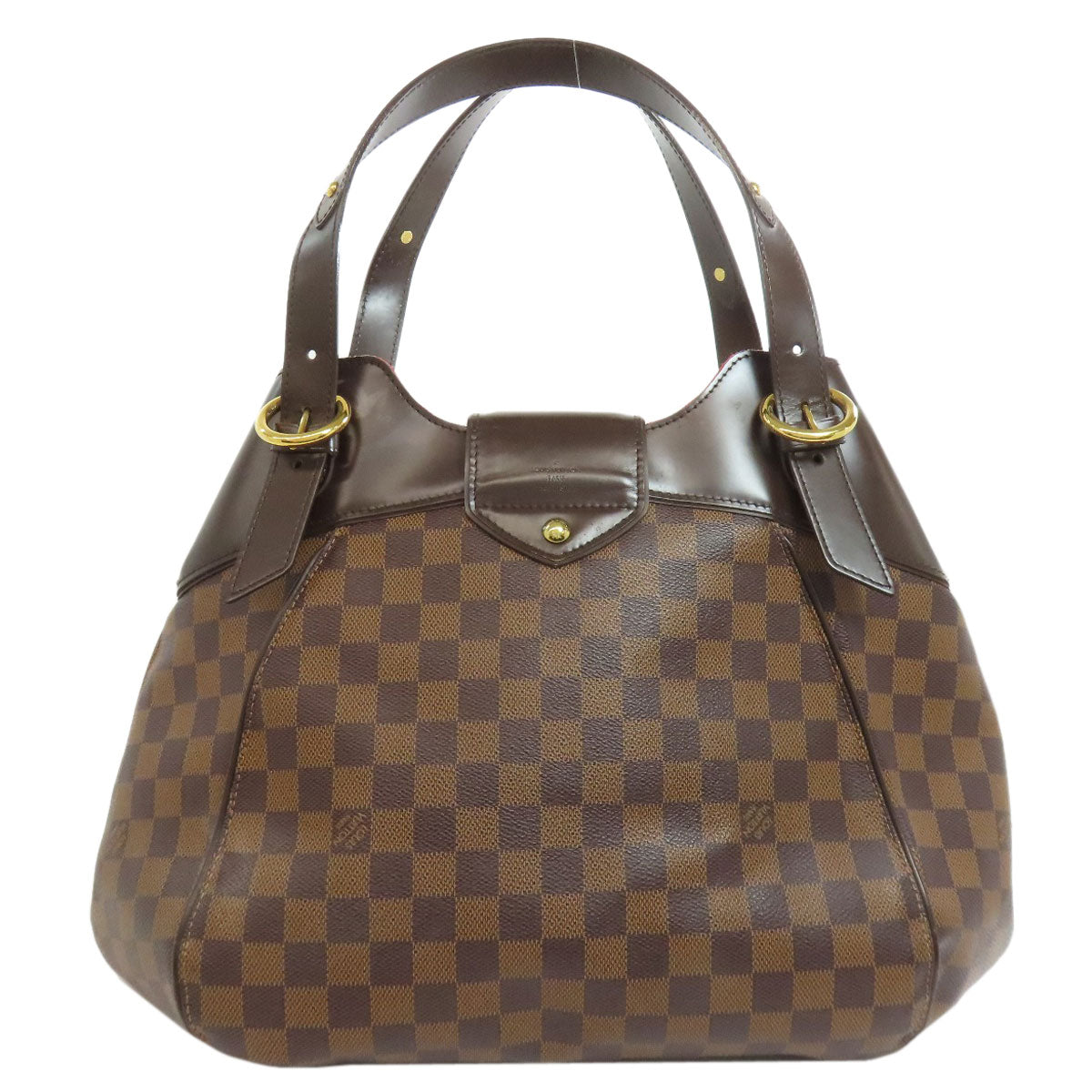 LOUIS VUITTON ルイヴィトン N41542 システィナGM トートバッグ ダミエキャンバス レディース 中古