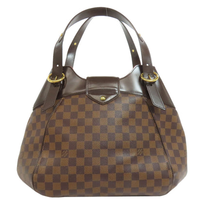 LOUIS VUITTON ルイヴィトン N41542 システィナGM トートバッグ ダミエキャンバス レディース 中古