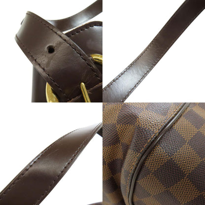 LOUIS VUITTON ルイヴィトン N41542 システィナGM トートバッグ ダミエキャンバス レディース 中古