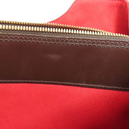 LOUIS VUITTON ルイヴィトン N41542 システィナGM トートバッグ ダミエキャンバス レディース 中古