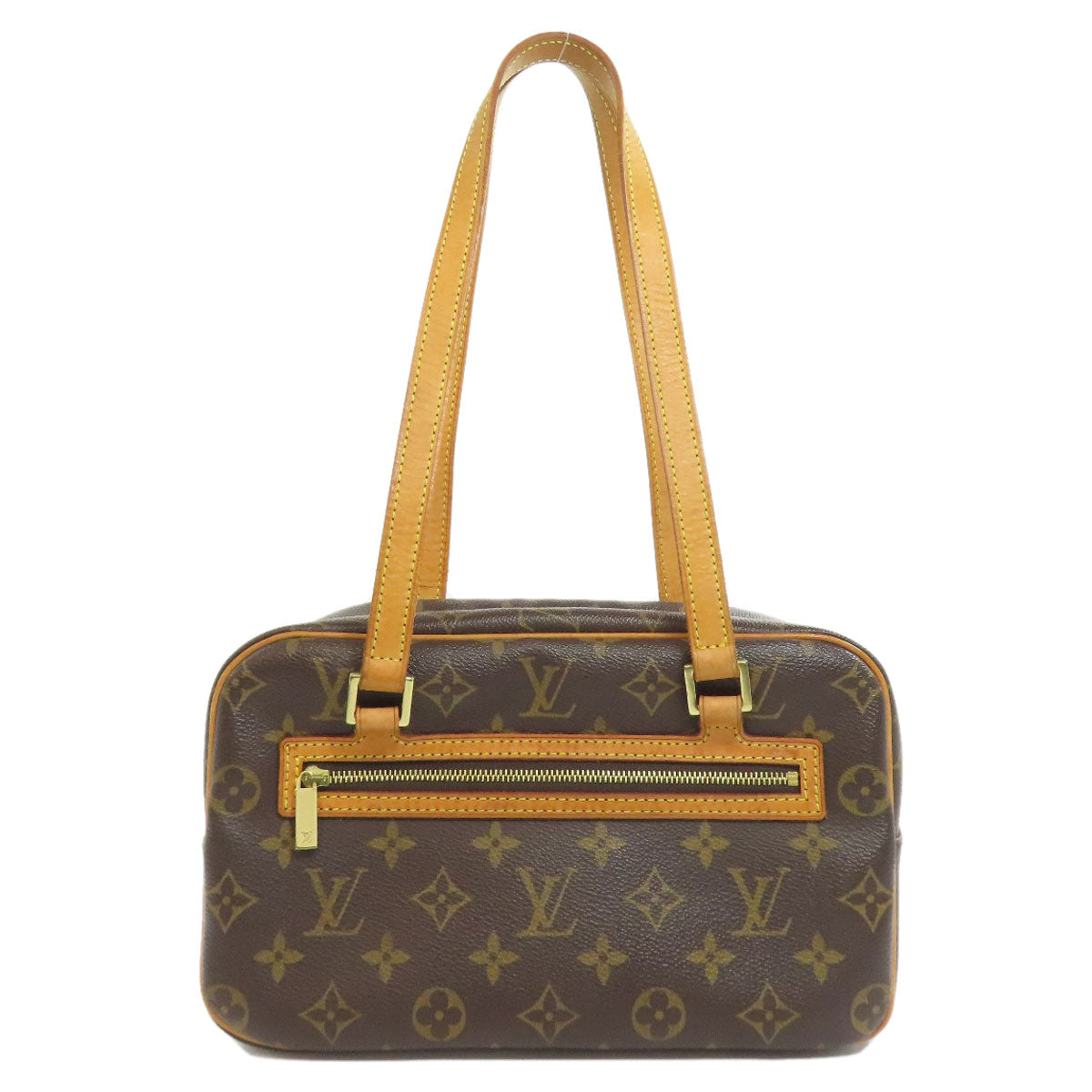 LOUIS VUITTON ルイヴィトン M51182 シテMM トートバッグ モノグラムキャンバス レディース 中古